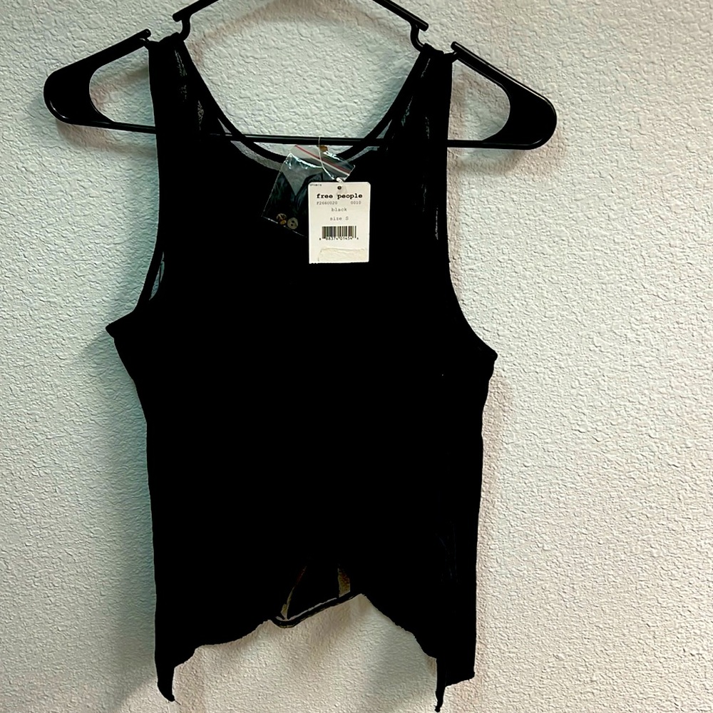 Free People Brand new (tags) black tank top